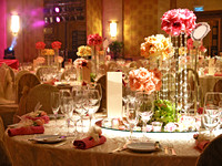Floral Table Setting